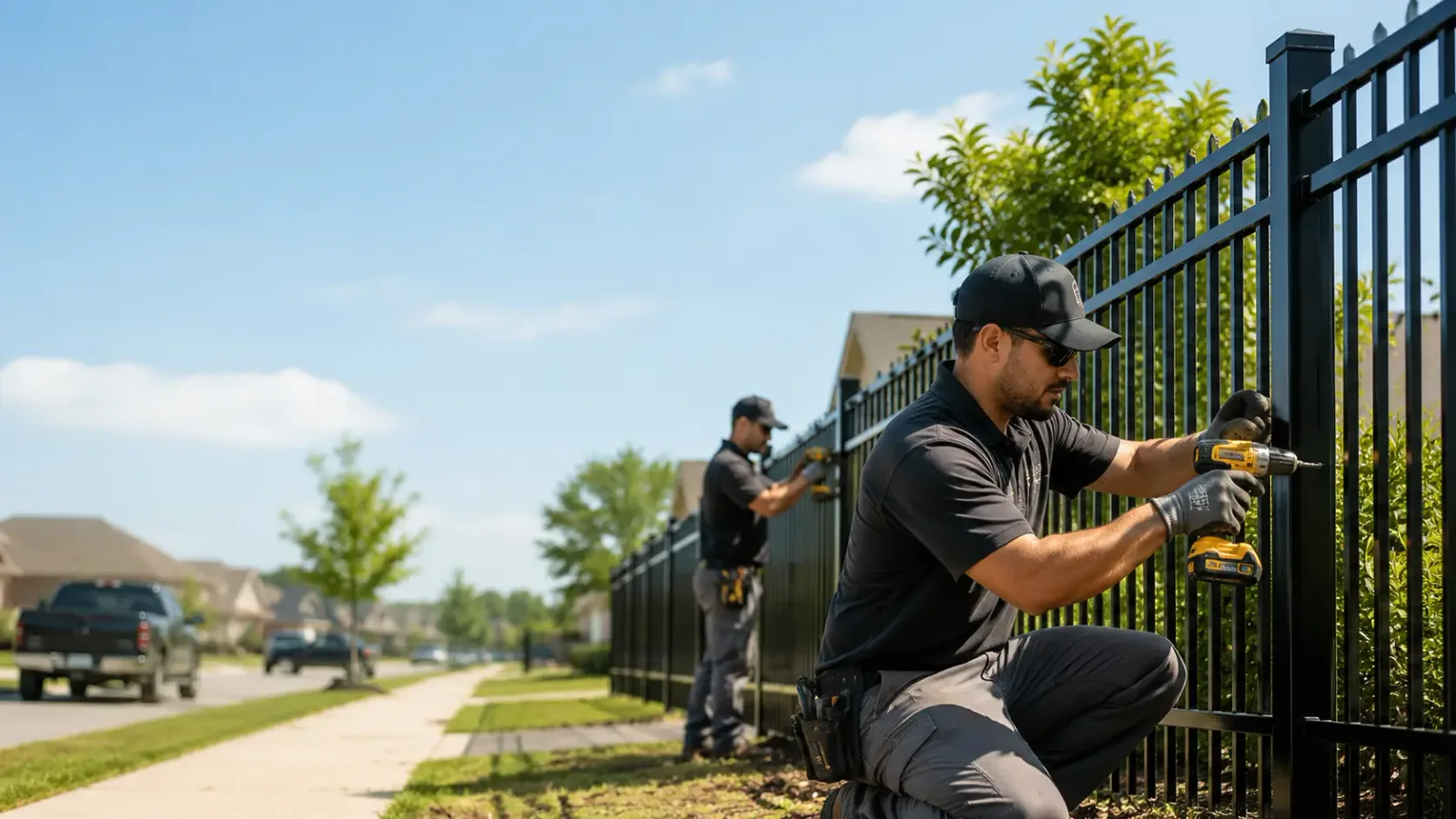 Metal Fence Installation in Davenport, FL